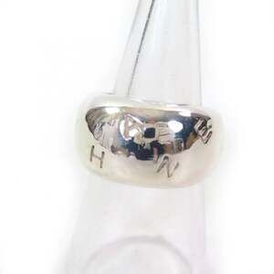 Chanel Wide Band Ring Sterling Silver #207134C75B